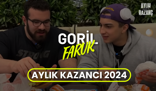 Goril Faruk Aylık Kazancı 2024? Kaç Yaşında, Boyu, Sevgilisi, Abisi, Gerçek Adı?