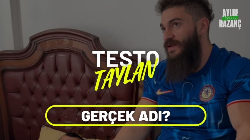 testo taylan aylık kazancı