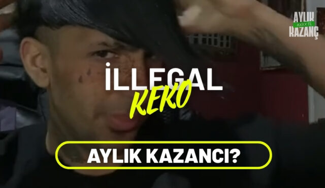 İllegal Keko Aylık Kazancı 2025? Kimdir, Kaç Yaşında, Özdemirkol Olayı, Gerçek Adı?